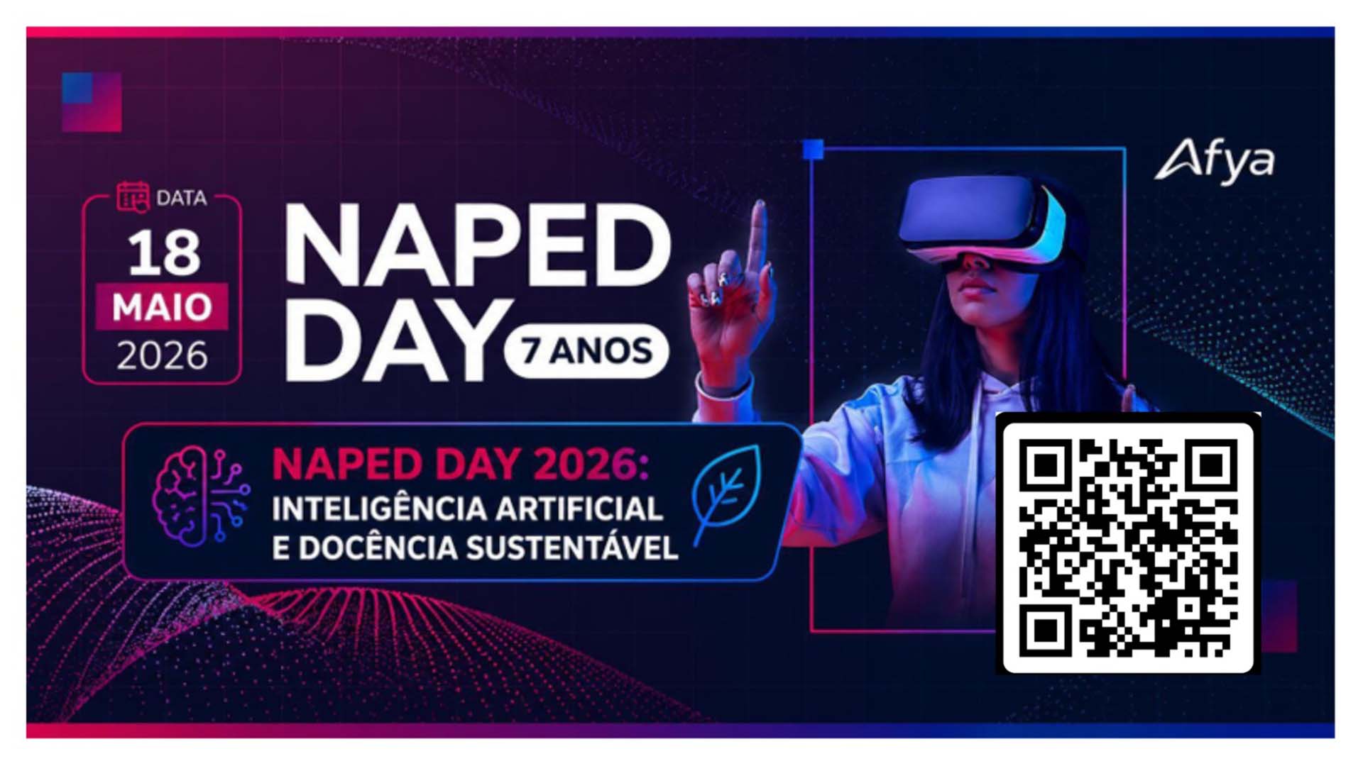 NAPED DAY 2026: professores da Afya são convidados para jornada de inovação no ensino