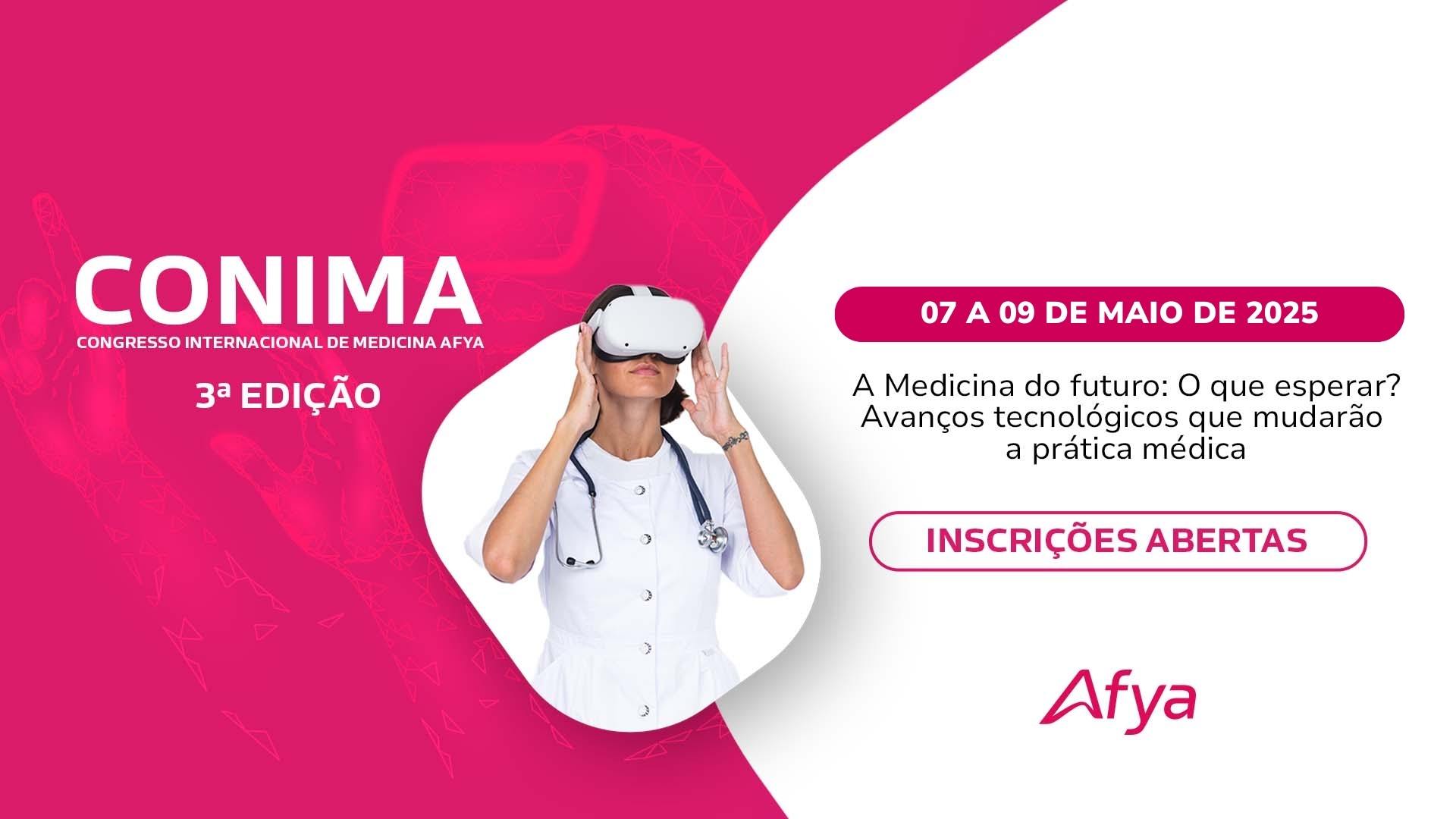 3º CONIMA 2025: Evento discute "A Medicina do Futuro" com foco em avanços tecnológicos