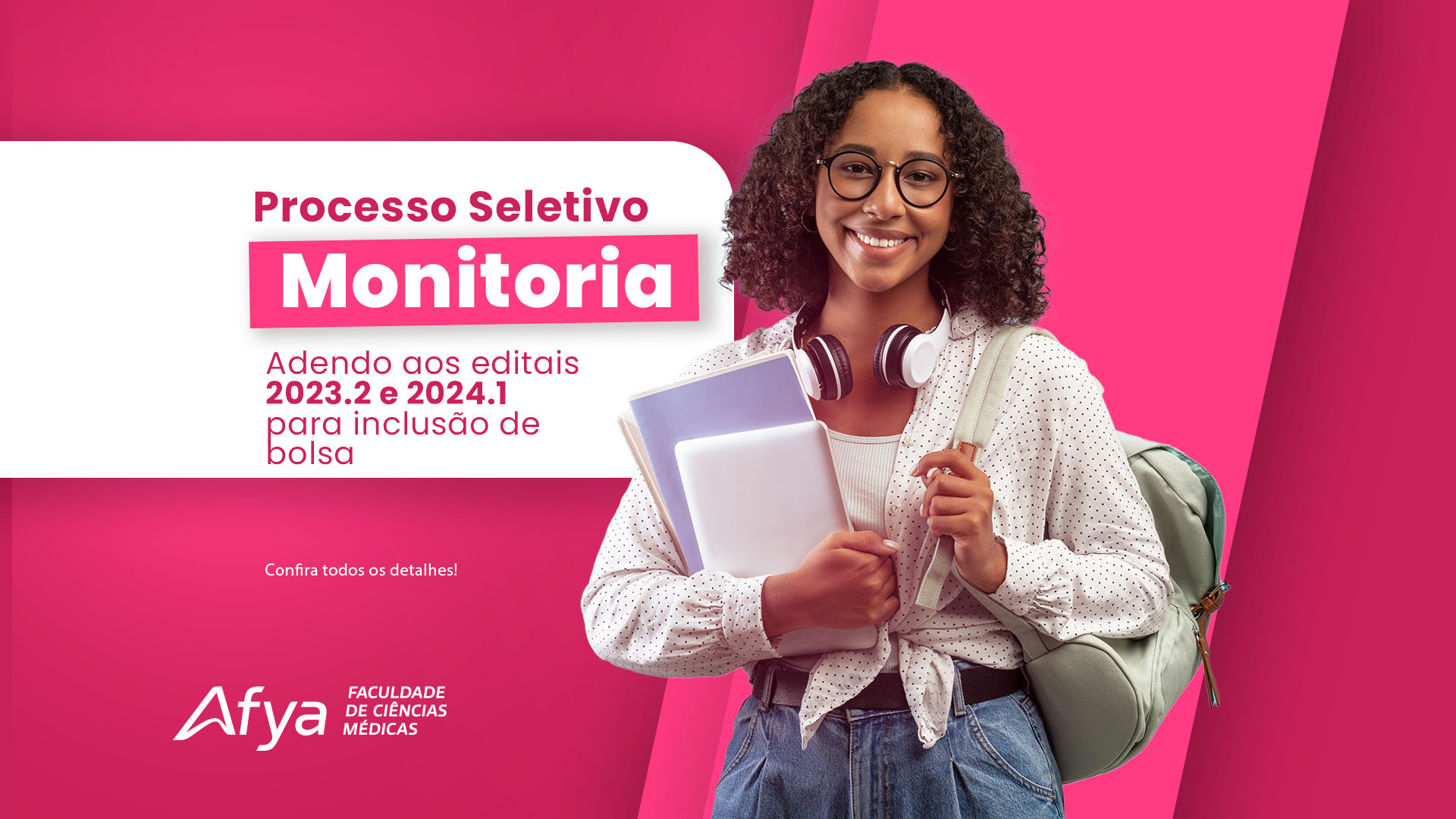 Afya Garanhuns divulga inclusão de Bolsas no Programa de Monitoria dos Editais 2023.2 e 2024.1
