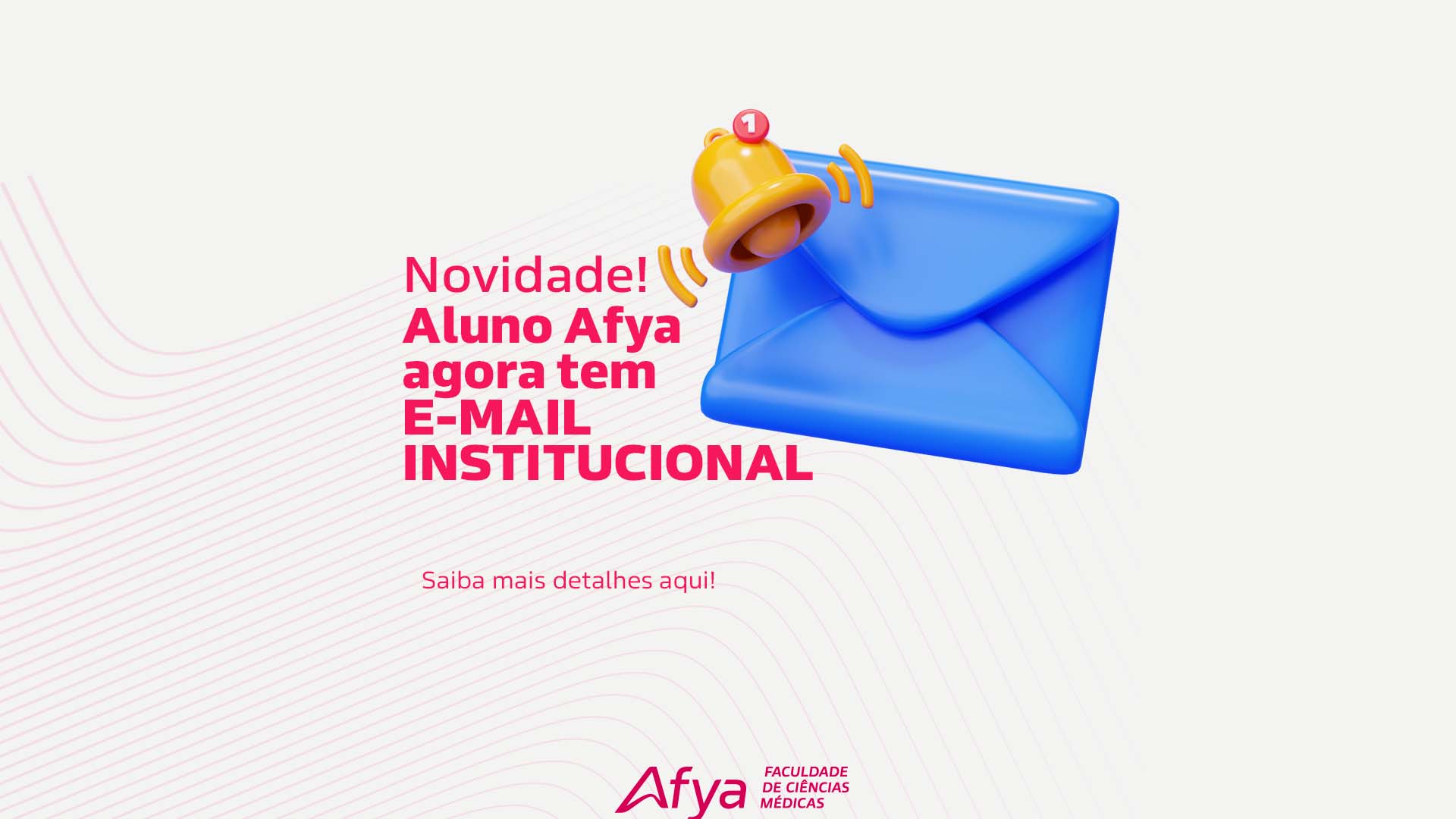 Os alunos da Afya agora contam com e-mail institucional. Saiba tudo aqui!