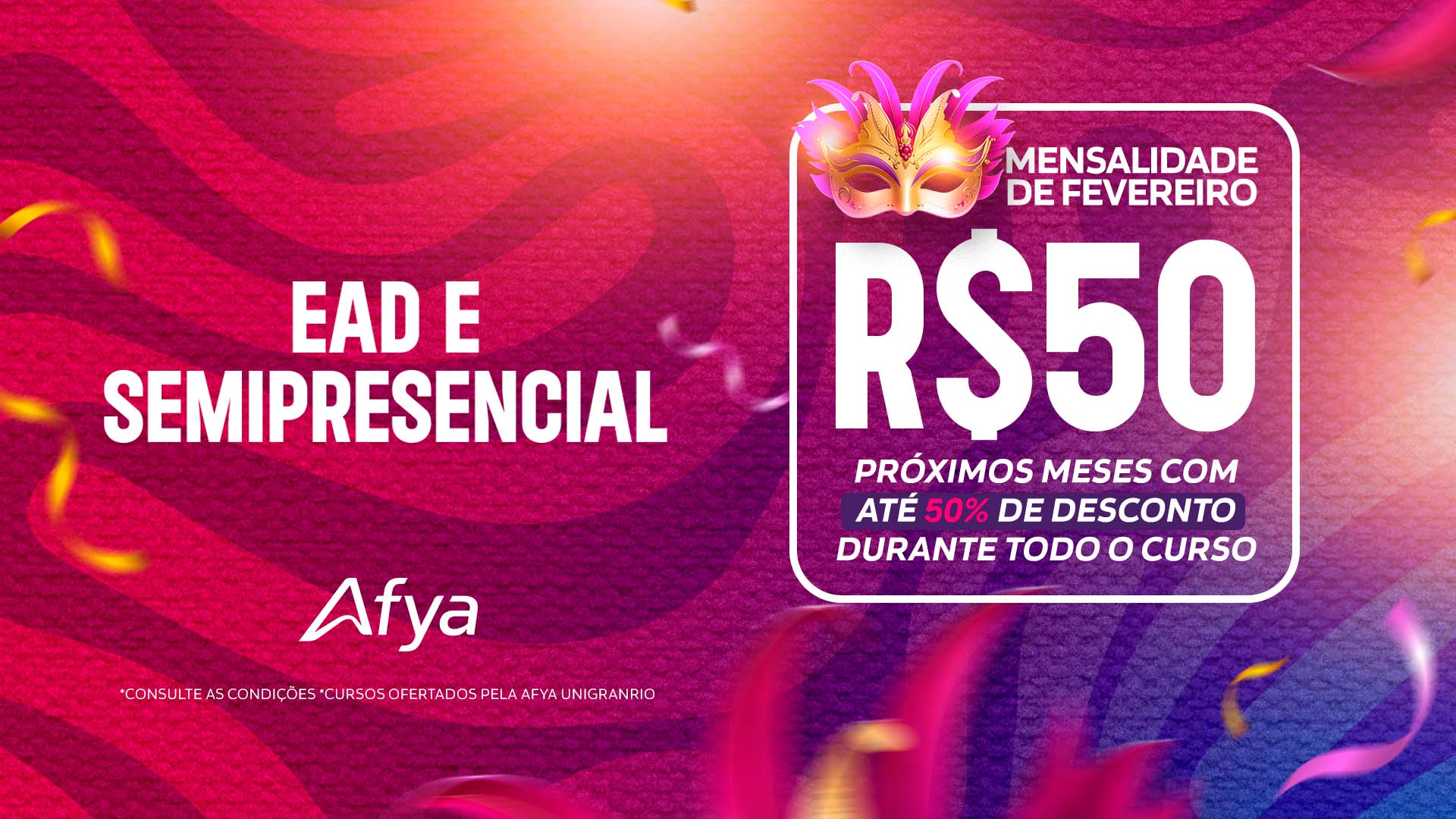 Mensalidades com valores promocionais: oportunidade para iniciar sua graduação EAD em 2026.1