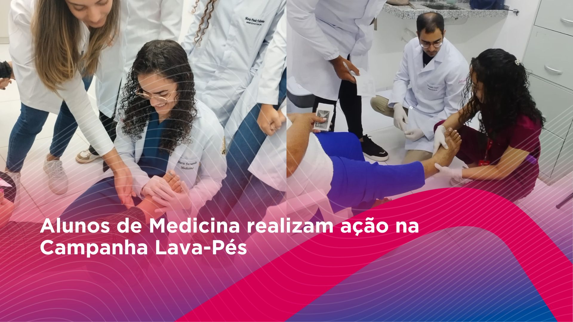 Campanha Lava-Pés em Garanhuns alerta para cuidados com o pé diabético e reforça humanização na medicina