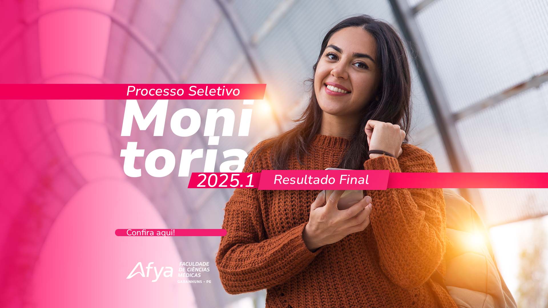 Monitoria 2025.1: divulgado o edital de Resultado Final. Confira aqui!