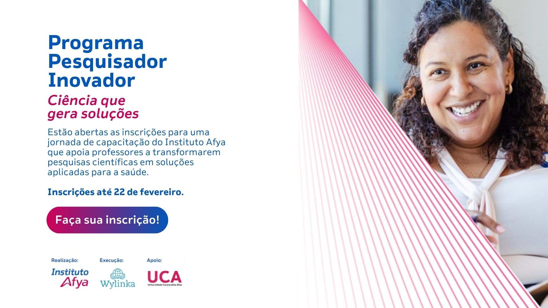 Instituto Afya abre inscrições para Programa Pesquisador Inovador 2026