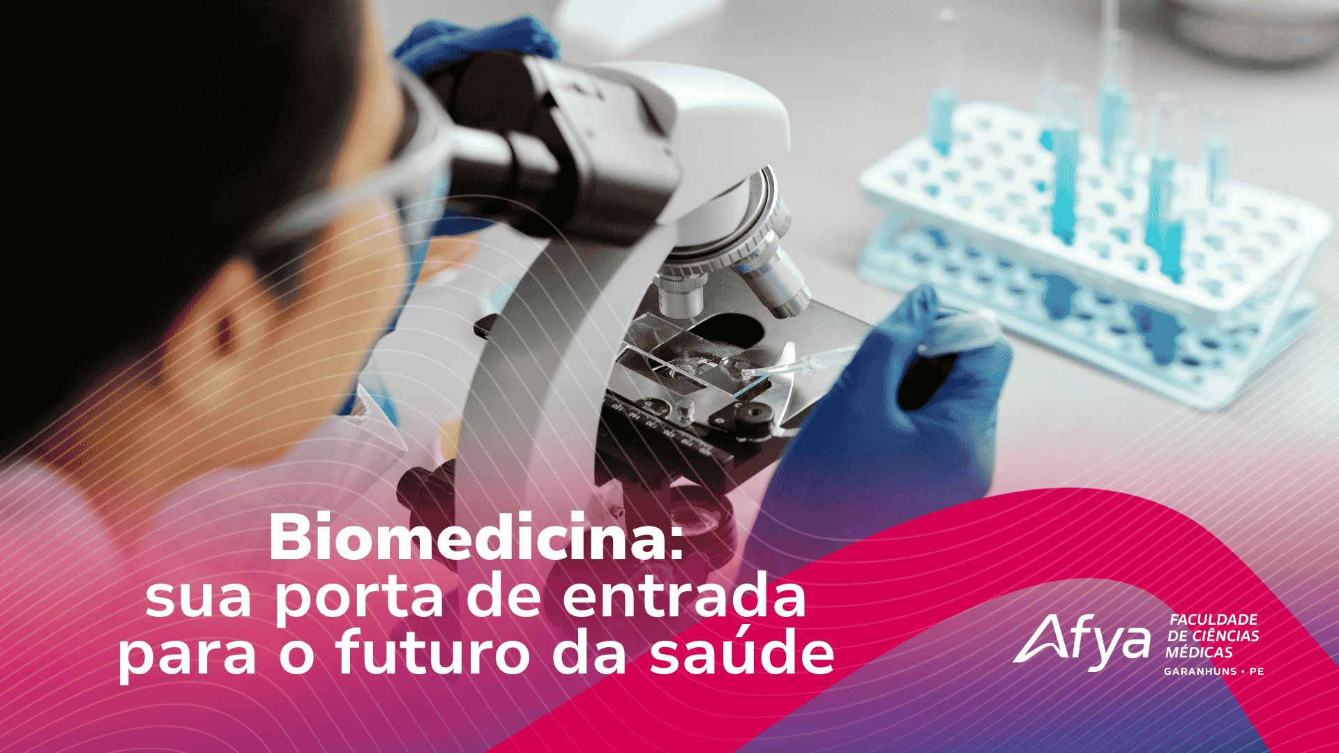 Biomedicina: sua porta de entrada para o futuro da saúde. Saiba mais!