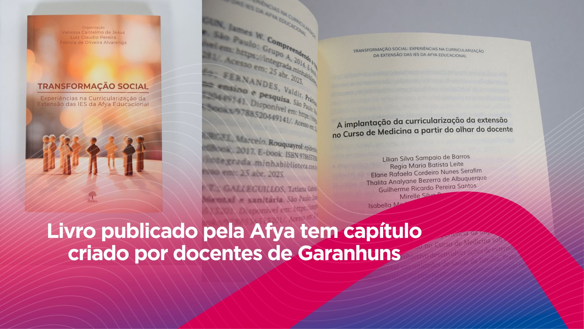 Livro publicado pela Afya tem capítulo criado por docentes de Garanhuns