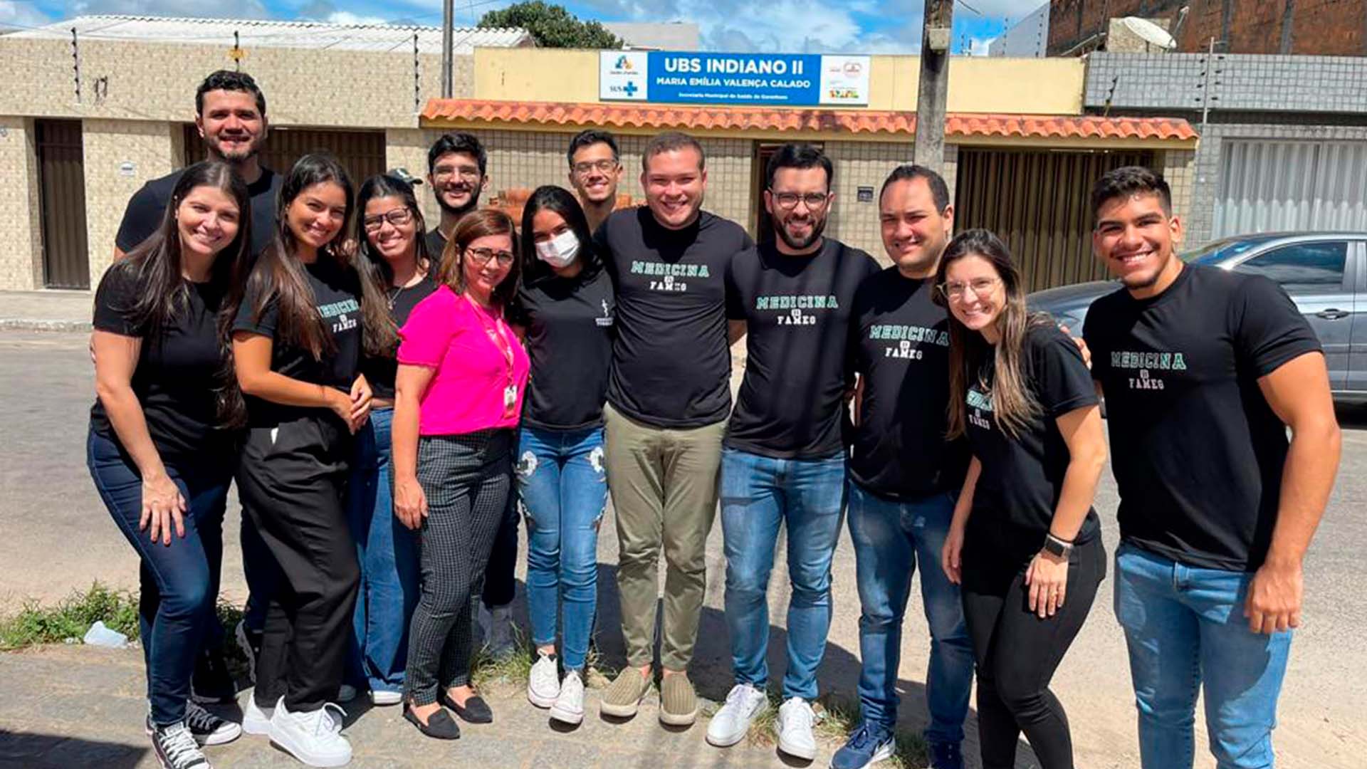 Alunos promovem ação sobre Saúde Mental na comunidade da UBS Indiano 2