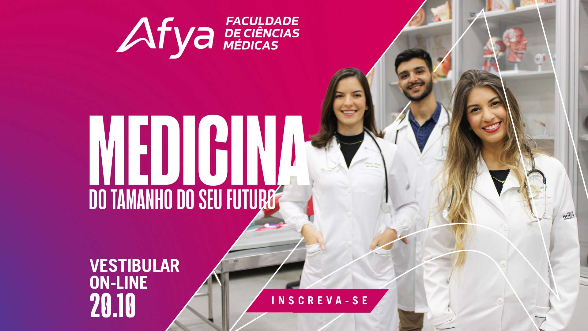Vestibular Medicina 2025.1: inscrições abertas para Processo Seletivo da Afya Garanhuns. Inscreva-se já!