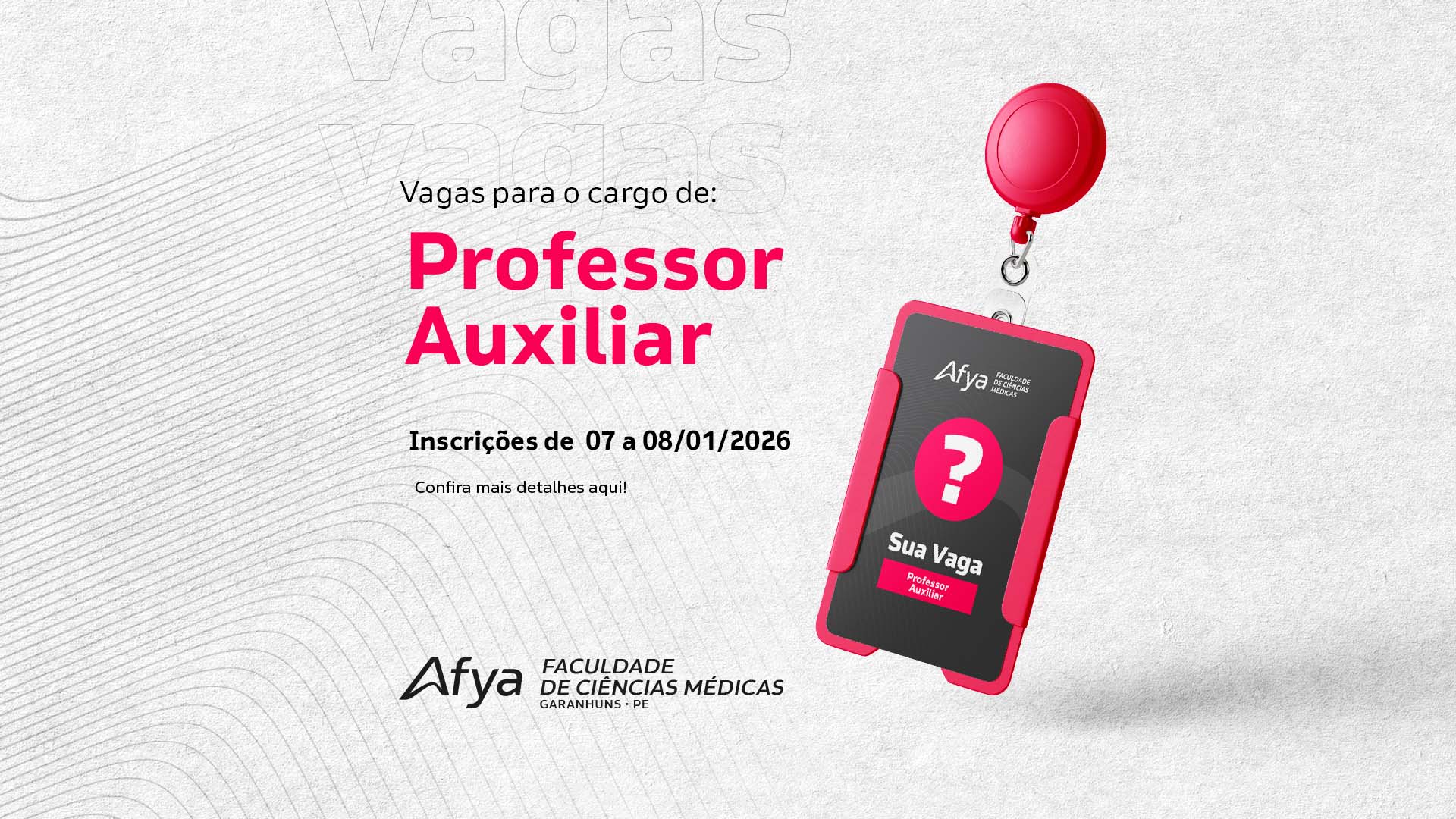 Afya Garanhuns abre processo seletivo para docentes de Pediatria