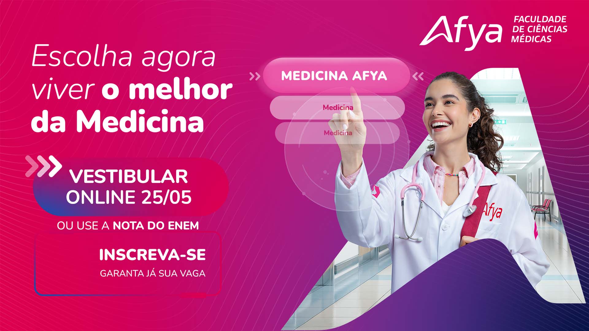 Vestibular On-line de Medicina 2025.2: inscrições abertas. Confira o edital e participe!