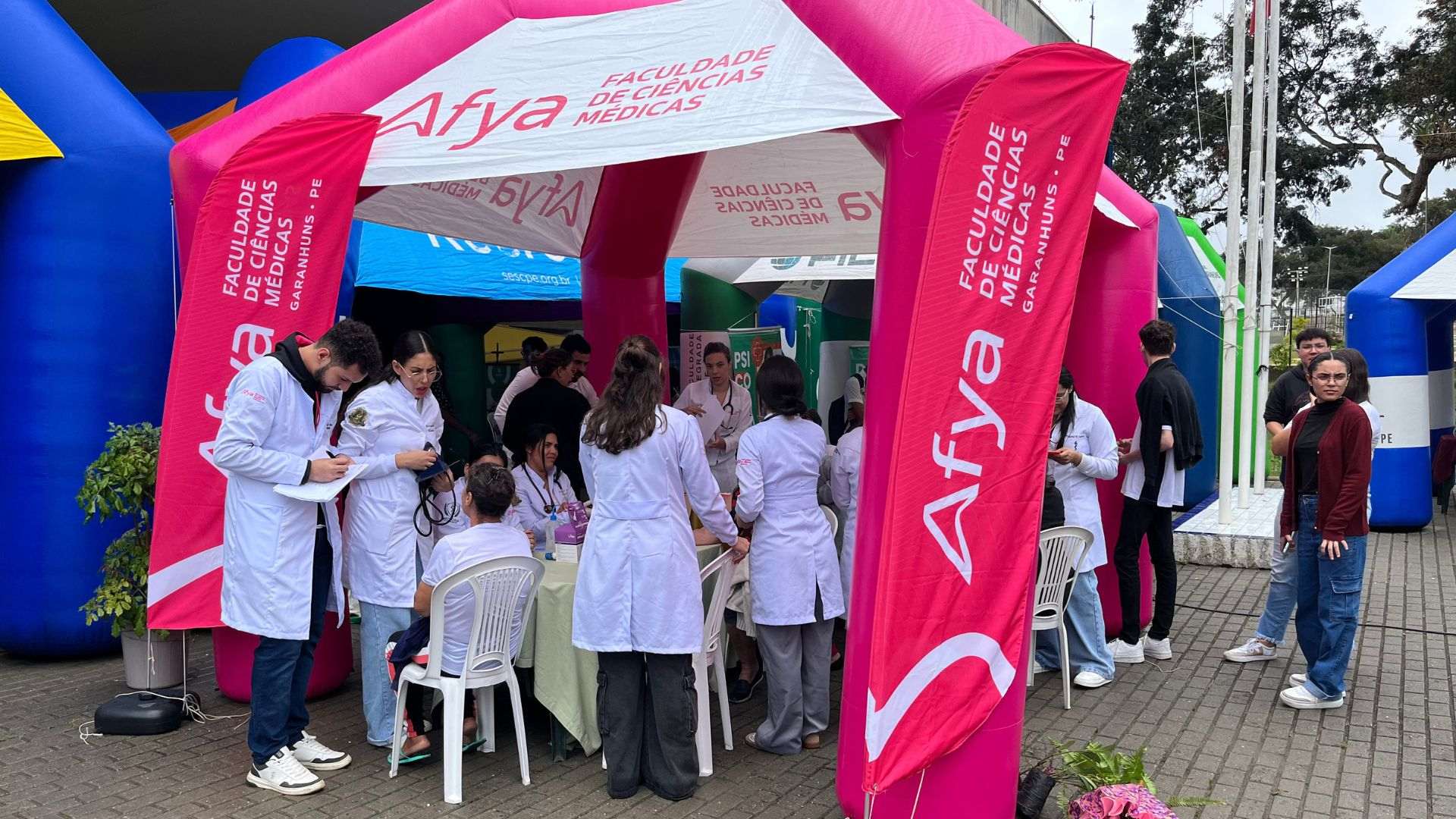 Afya Garanhuns participa do Projeto Colmeia, do SESC, com atendimentos gratuitos à comunidade