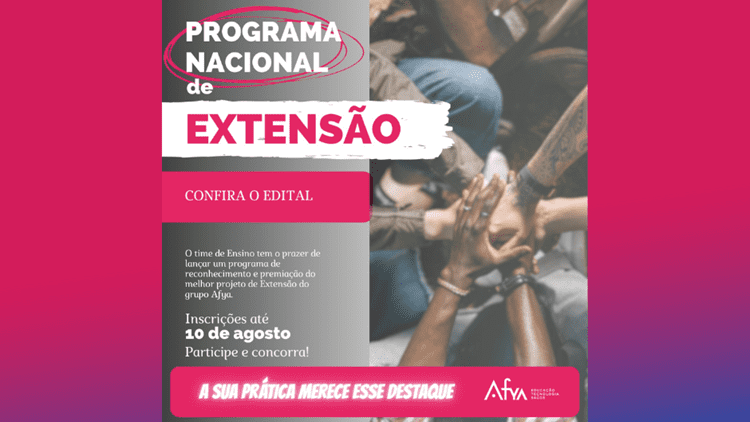 Edital programa nacional de extensão 2023.1