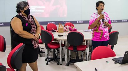 EVENTO OUTUBRO ROSA, REALIZADO PELO CME/MPU.