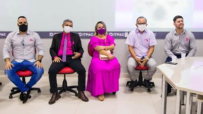 EVENTO OUTUBRO ROSA, REALIZADO PELO CME/MPU.