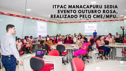 EVENTO OUTUBRO ROSA, REALIZADO PELO CME/MPU.