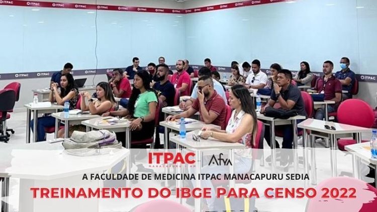 ITPAC Manacapuru sedia treinamento IBGE para censo 2022
