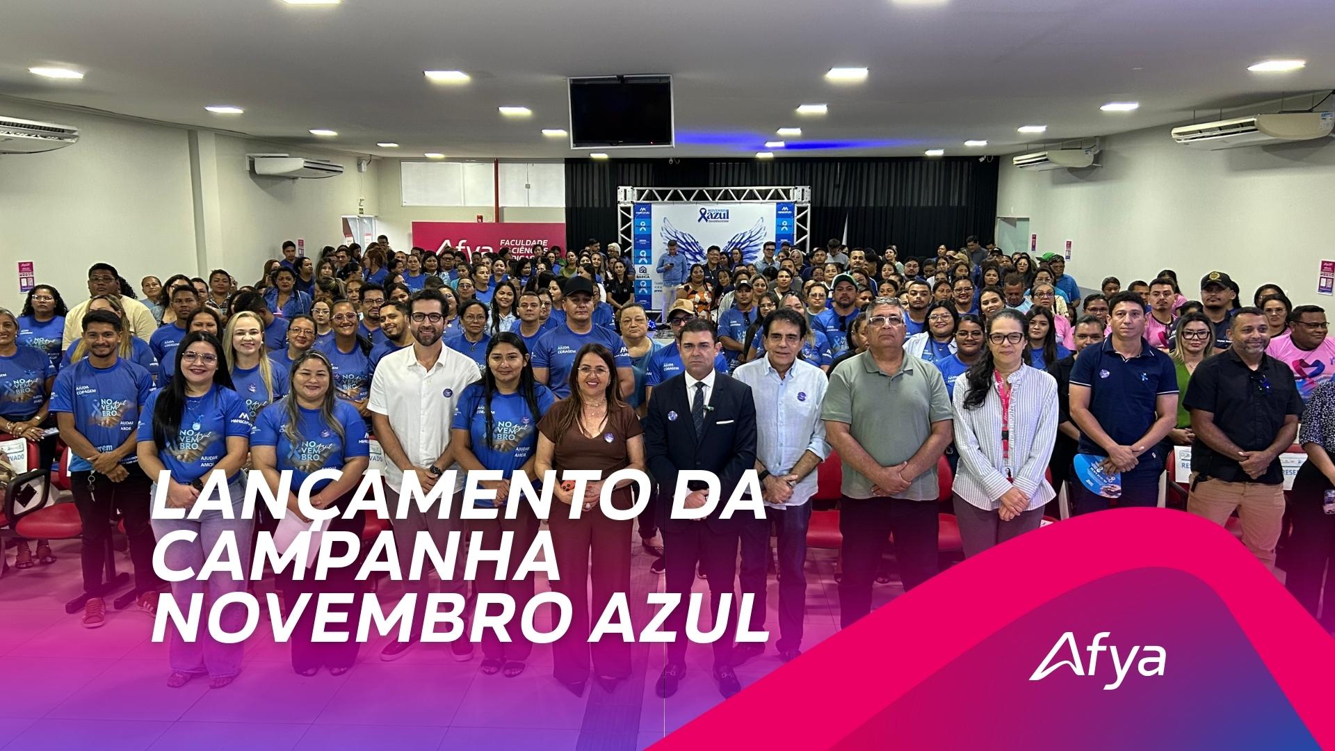 Lançamento da Campanha Novembro Azul 2025