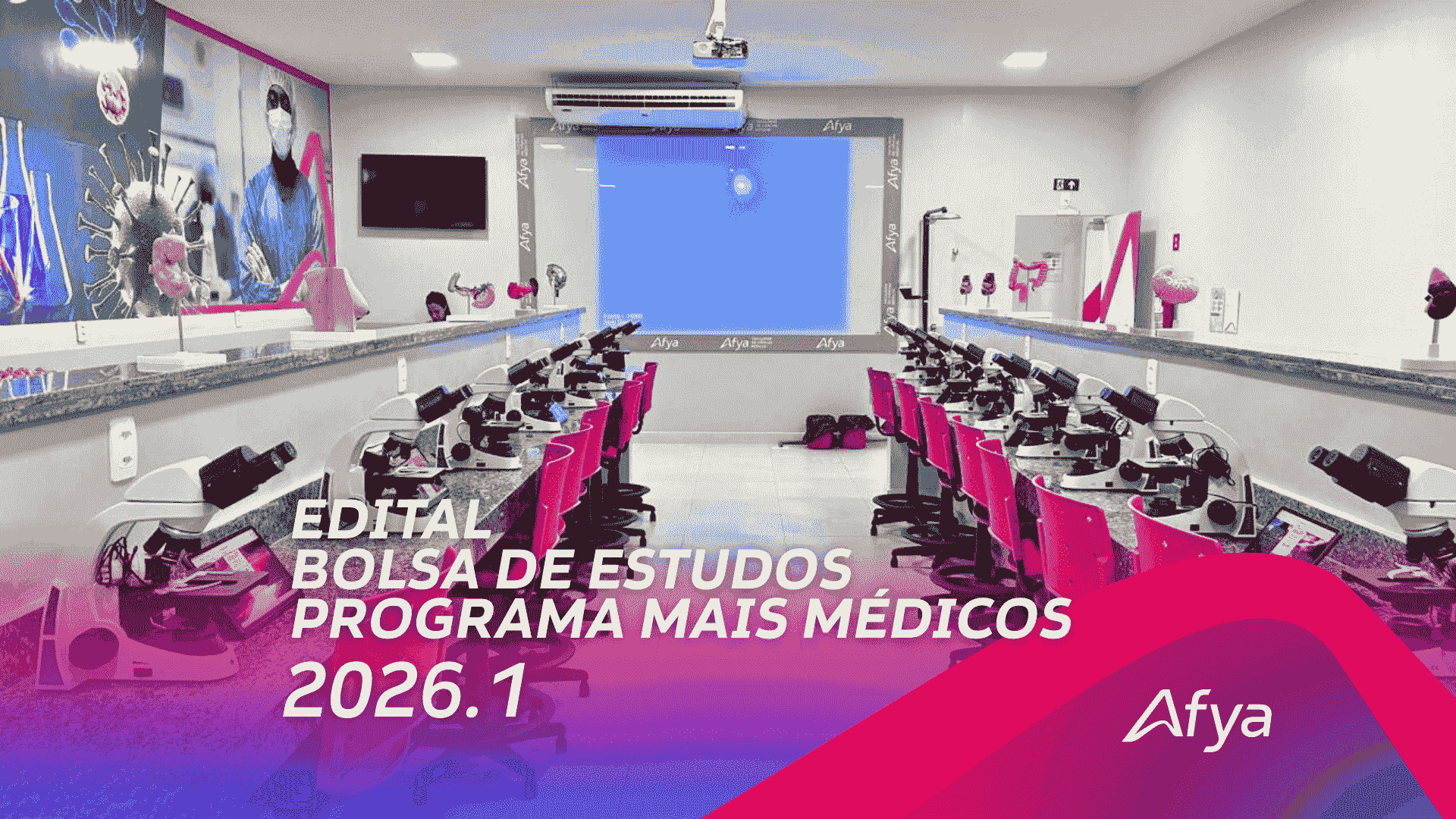 Afya Manacapuru divulga editais do Programa de Bolsas de Estudos do Mais Médicos 2026.1
