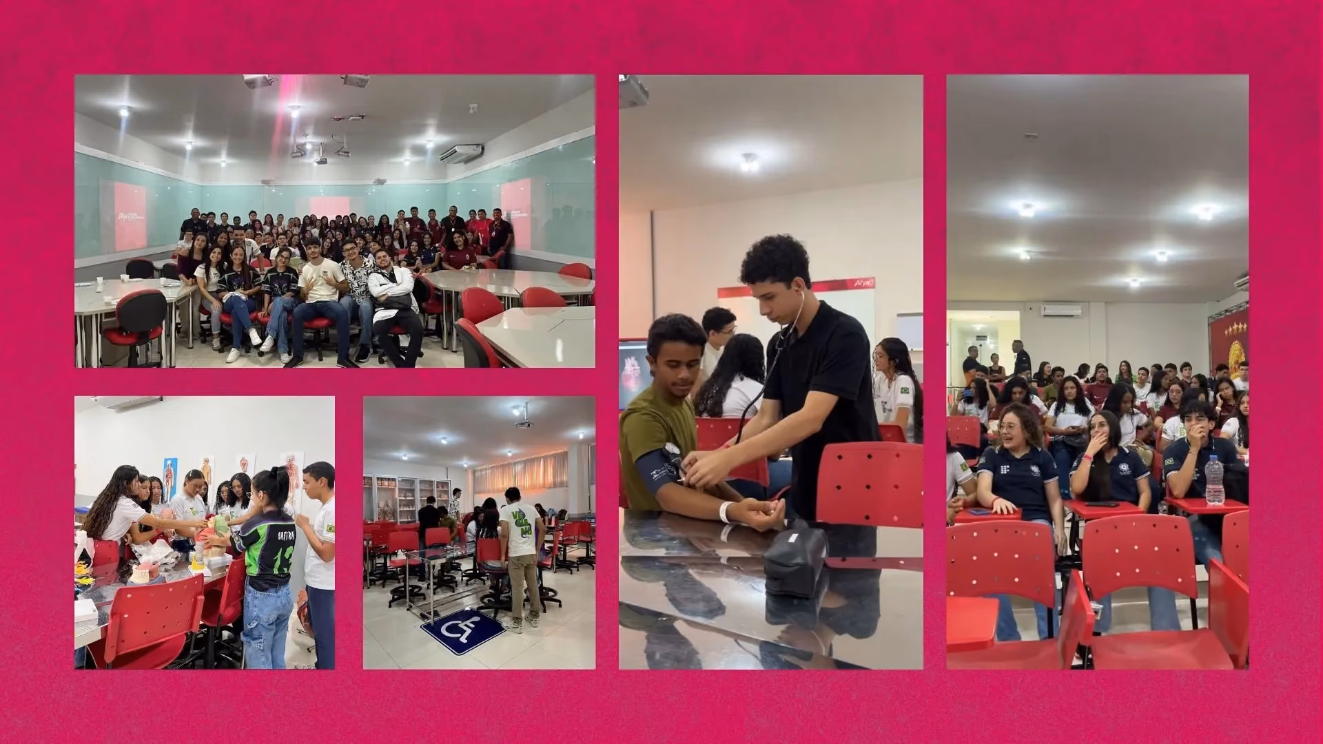 Afya Santa Inês e Atlética Venenosa promovem Open Day para alunos do IFMA (3º ano).