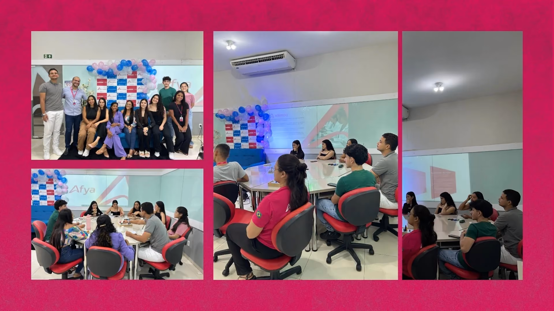 Afya Santa Inês recebe calouros de Biomedicina em Aula Magna especial de ambientação.