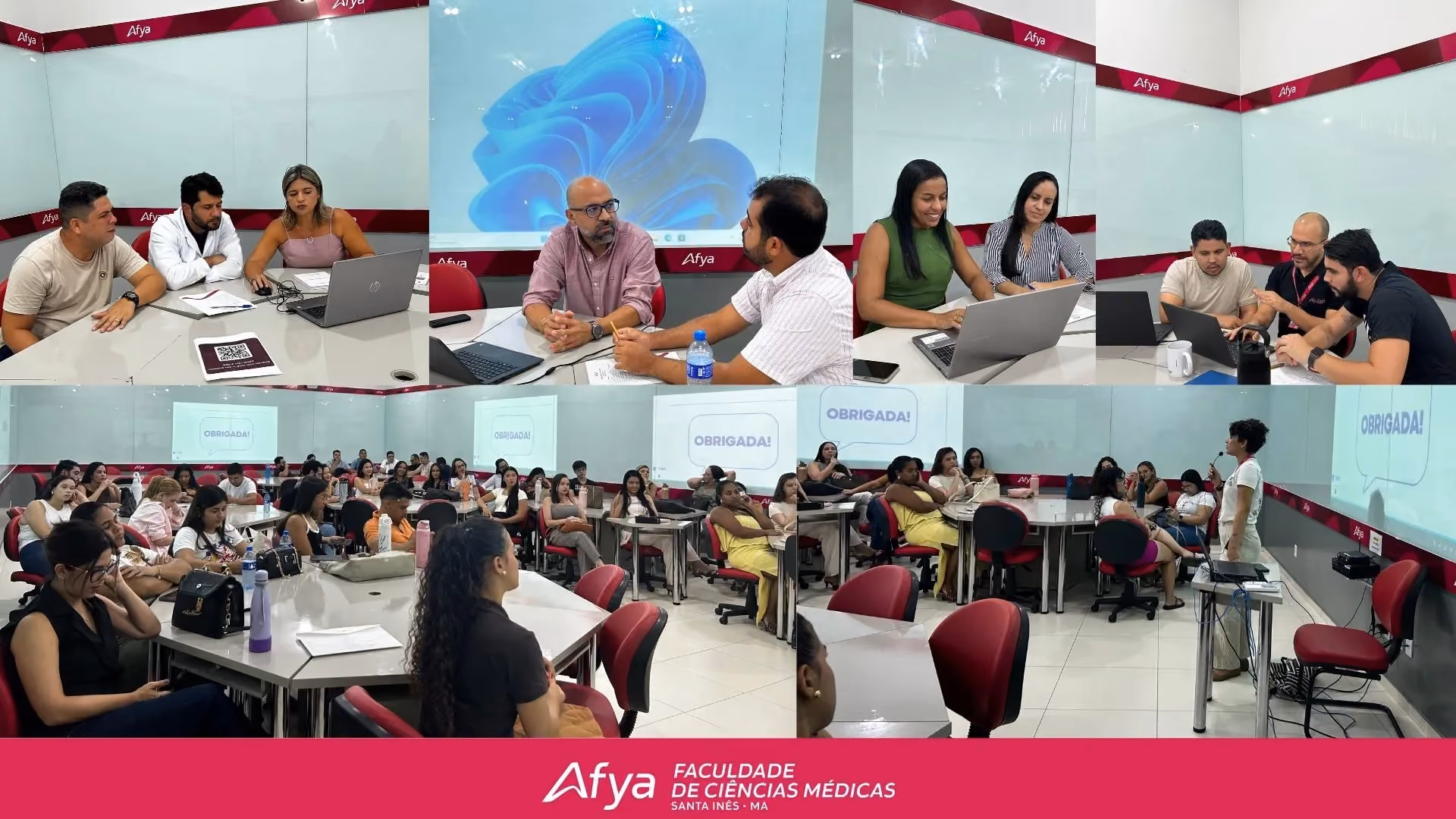 Turmas de Medicina participam de Memorial Acadêmico e Momento Formativo na Afya Santa Inês