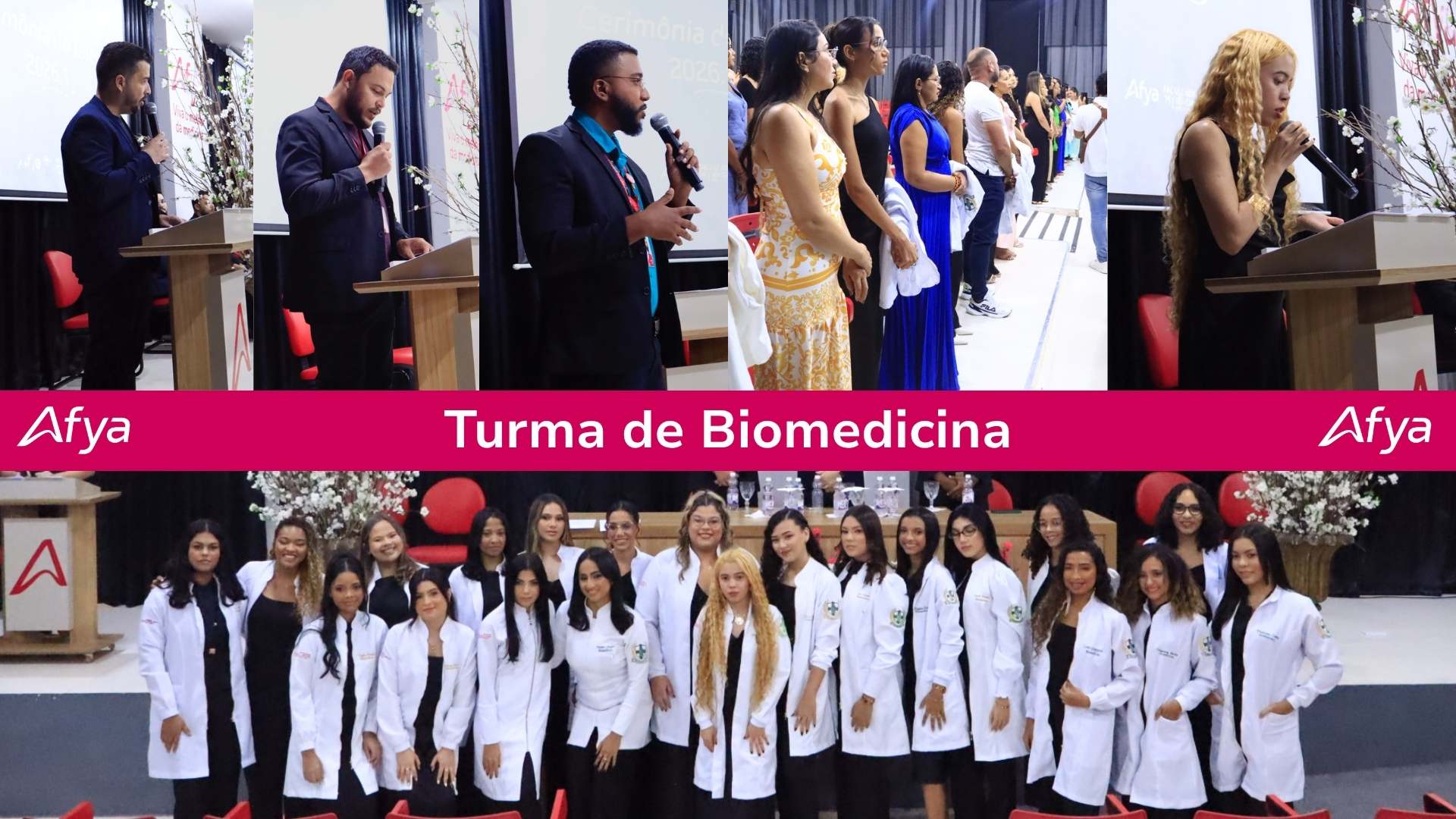 Cerimônia do Jaleco – Biomedicina Presencial