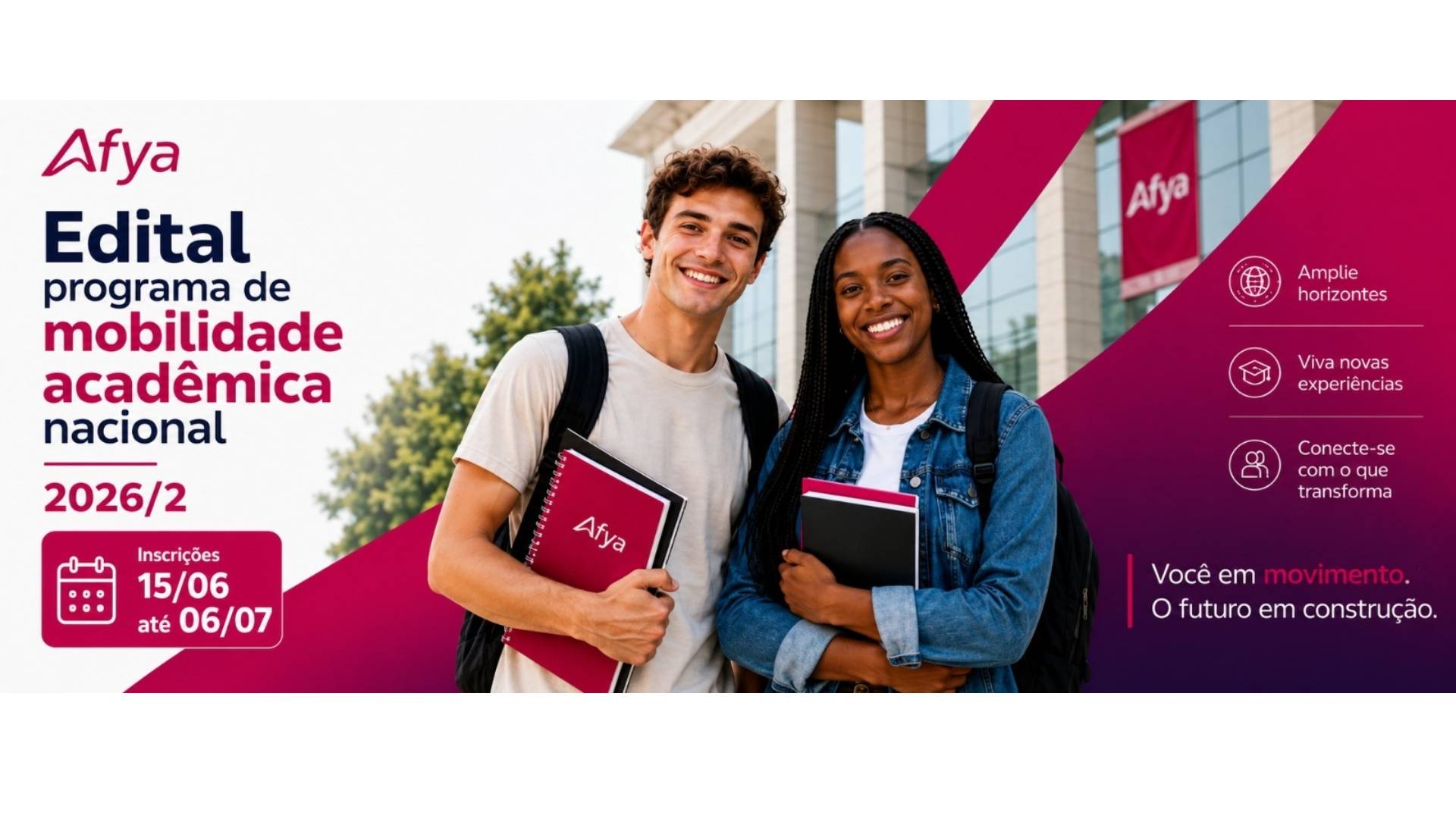 O Programa de Mobilidade Acadêmica Nacional Afya está de volta!