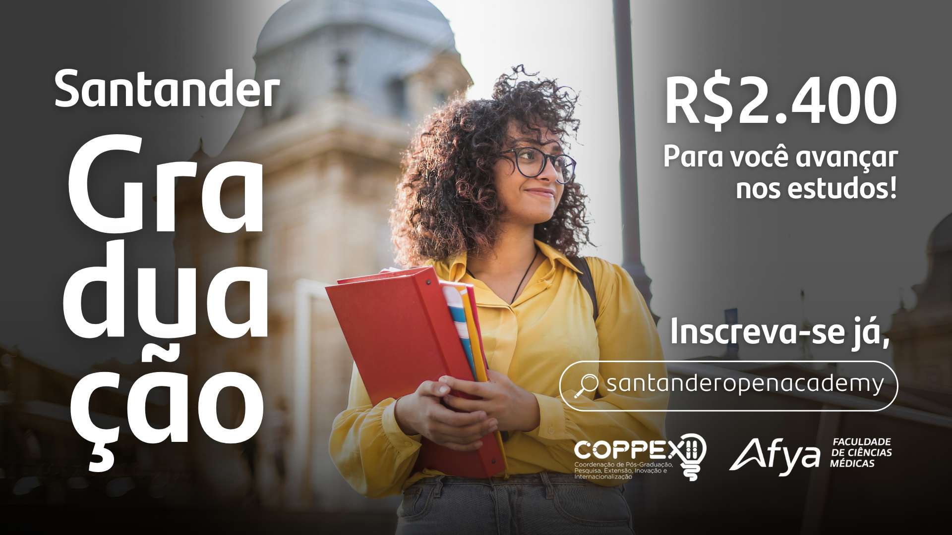 Edital Interno Programa Santander de Bolsas Graduação 2024