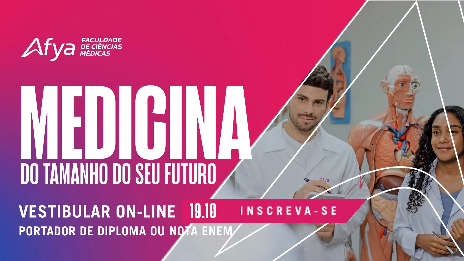 Vestibular de Medicina 2025.1: Inscrições abertas