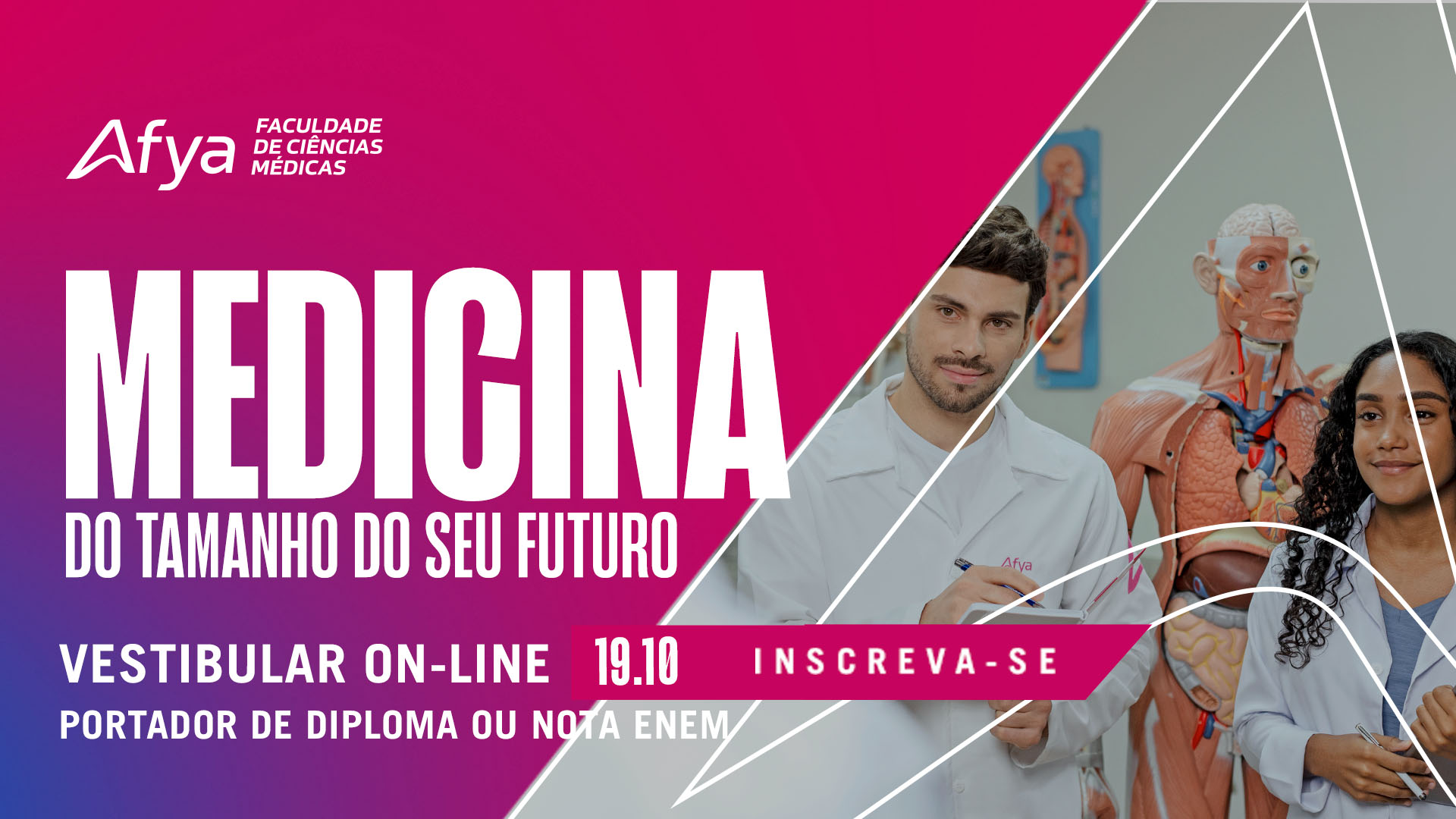 Vestibular de Medicina 2025.1: Inscrições abertas