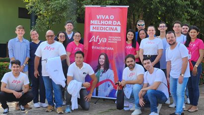 TIME AFYA E ALUNOS PARTICIPANTES