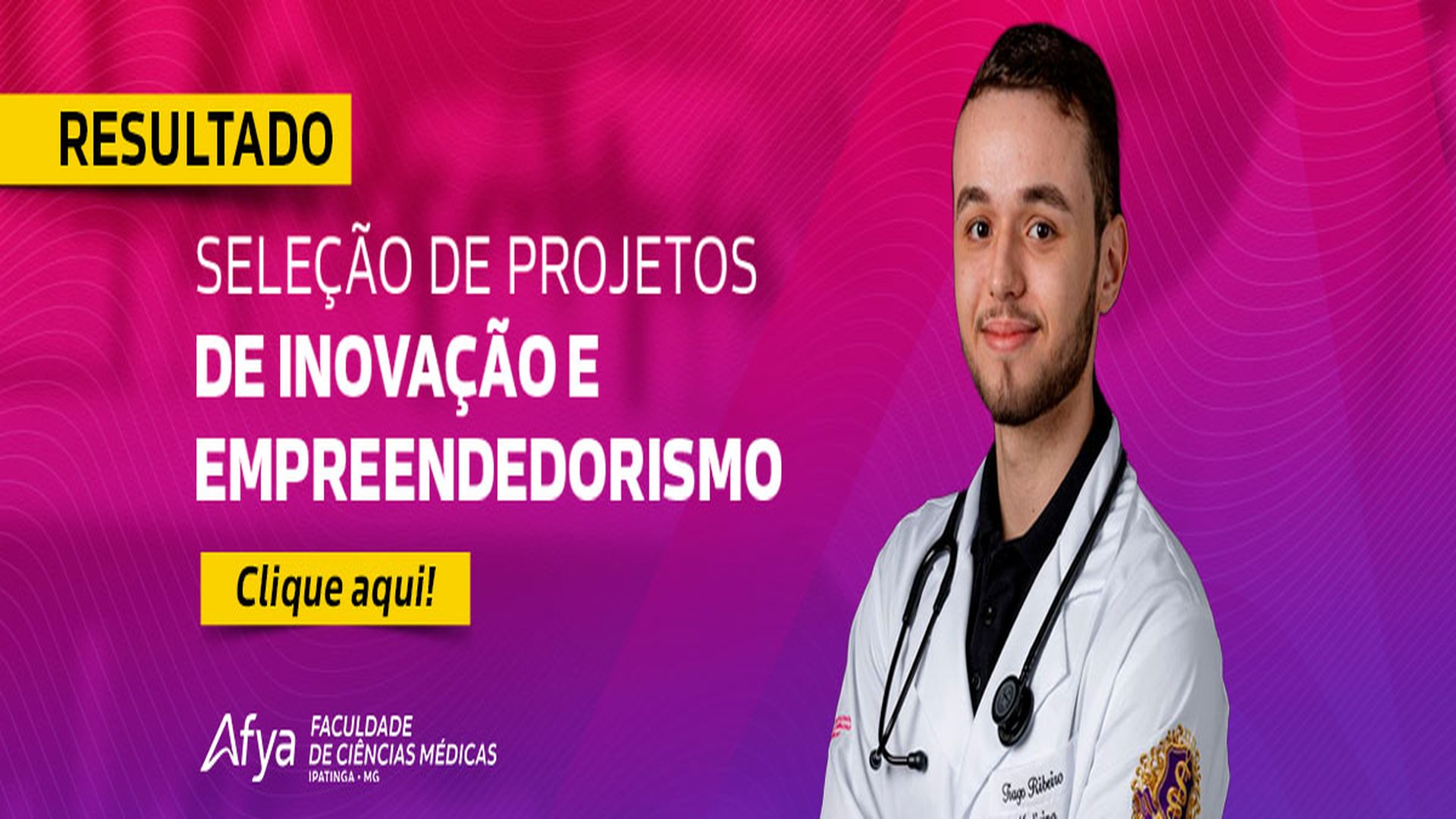 RESULTADO SELEÇÃO DE PROJETOS DE INOVAÇÃO Nº 26/2025