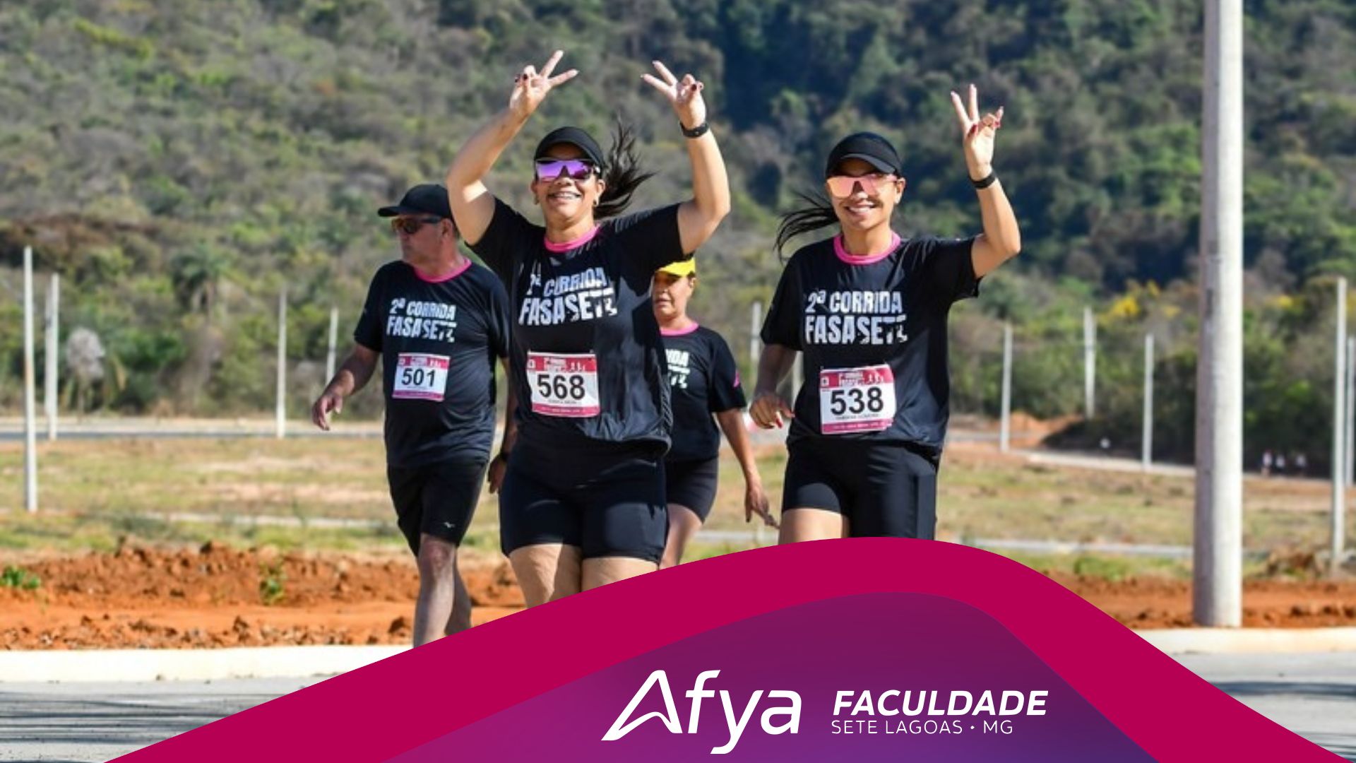 Afya Sete Lagoas promove corrida em prol do Hospital Municipal
