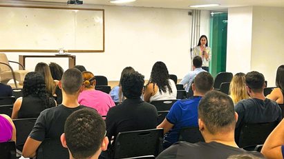 Aula sobre Magistratura com Juiz Dr. Carlos Eduardo