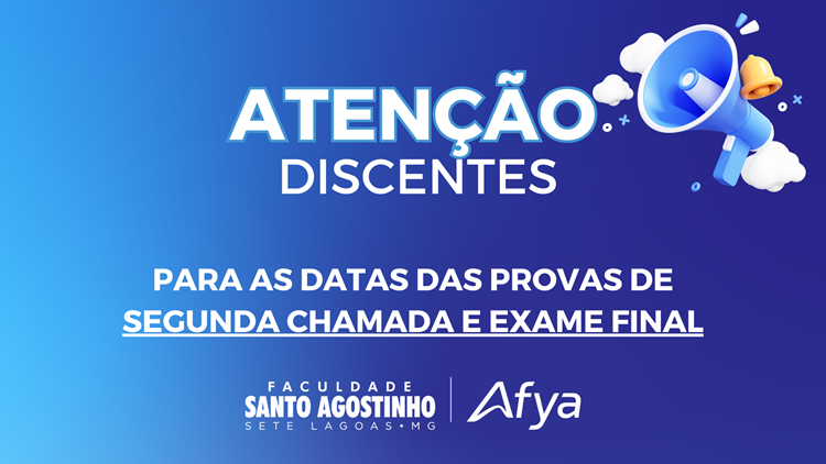 Confira as datas da provas de segunda chamada e exame final