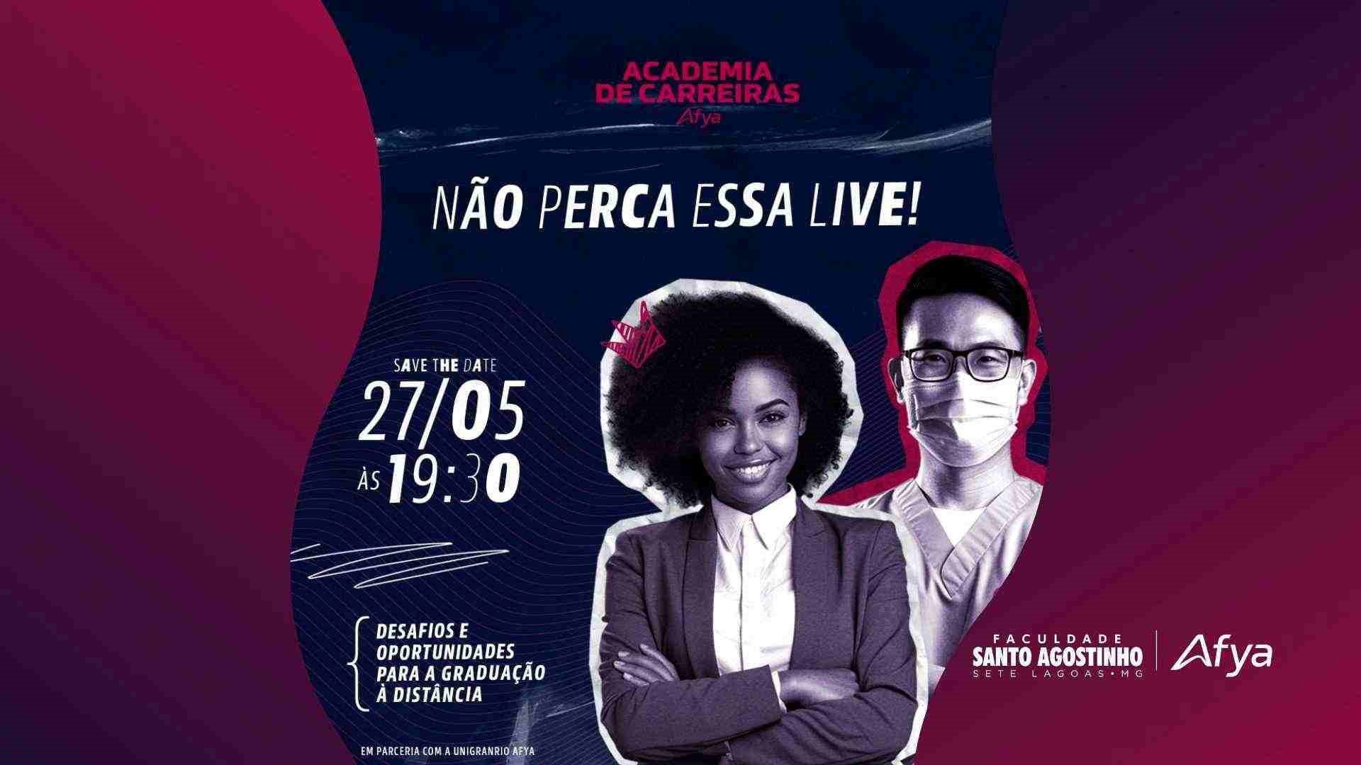 Desvende os Desafios e Oportunidades da Graduação a Distância na 1ª Live da Academia de Carreiras Afya!