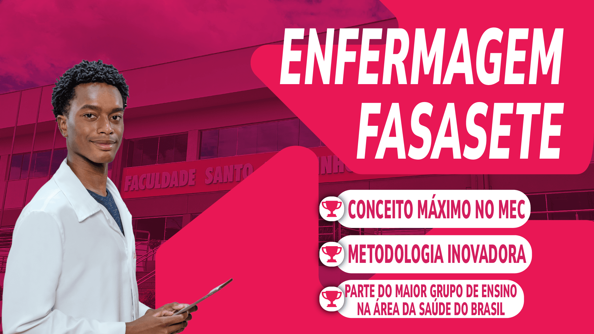 Estão abertas as inscrições para o curso de Enfermagem da FASASETE.