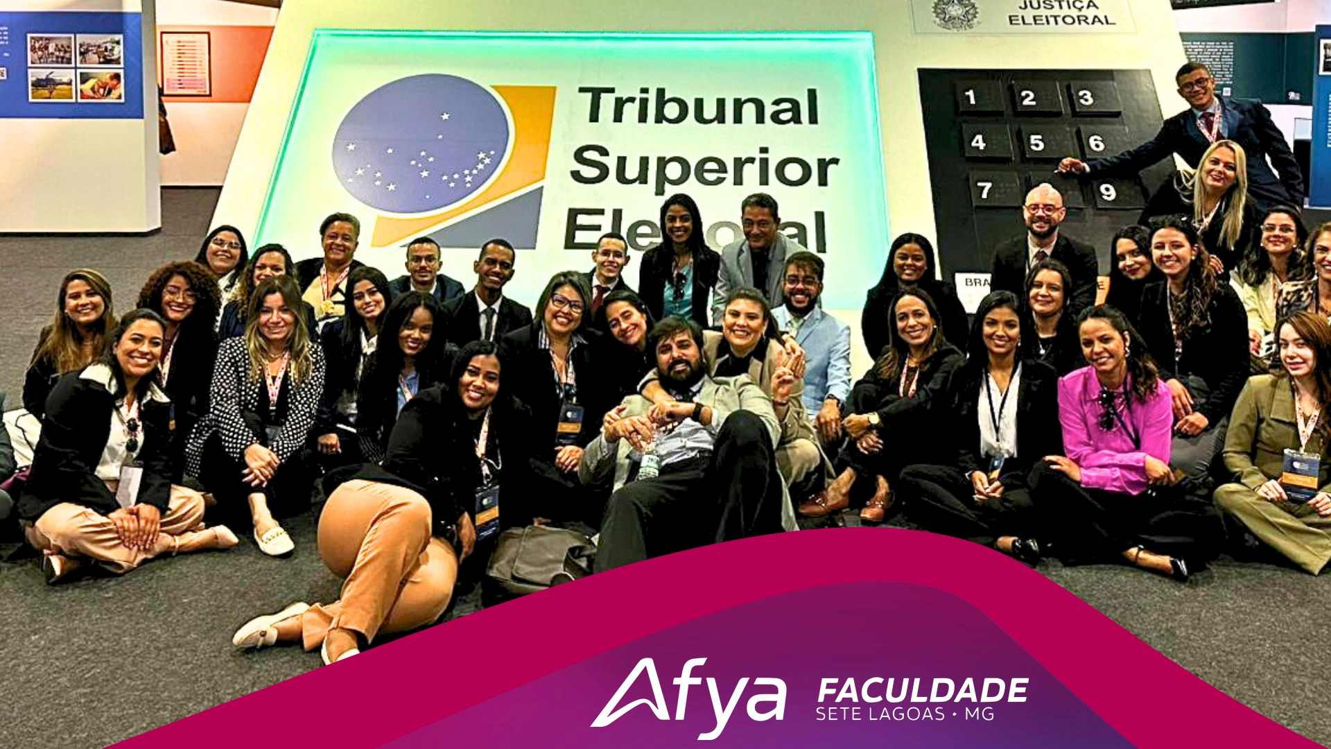 Uma jornada de conhecimento e paixão: Alunos de Direito da Afya Sete Lagoas em Brasília