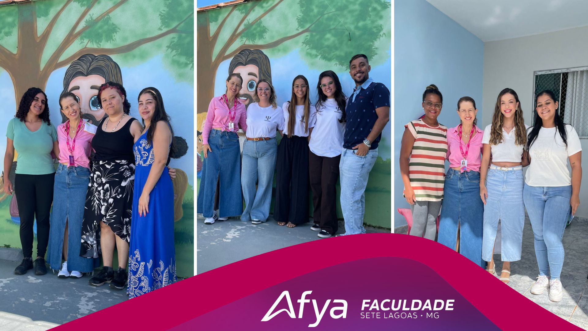 Formação que começa no campo: alunos de Psicologia realizam observação técnica em instituição de acolhimento infantil