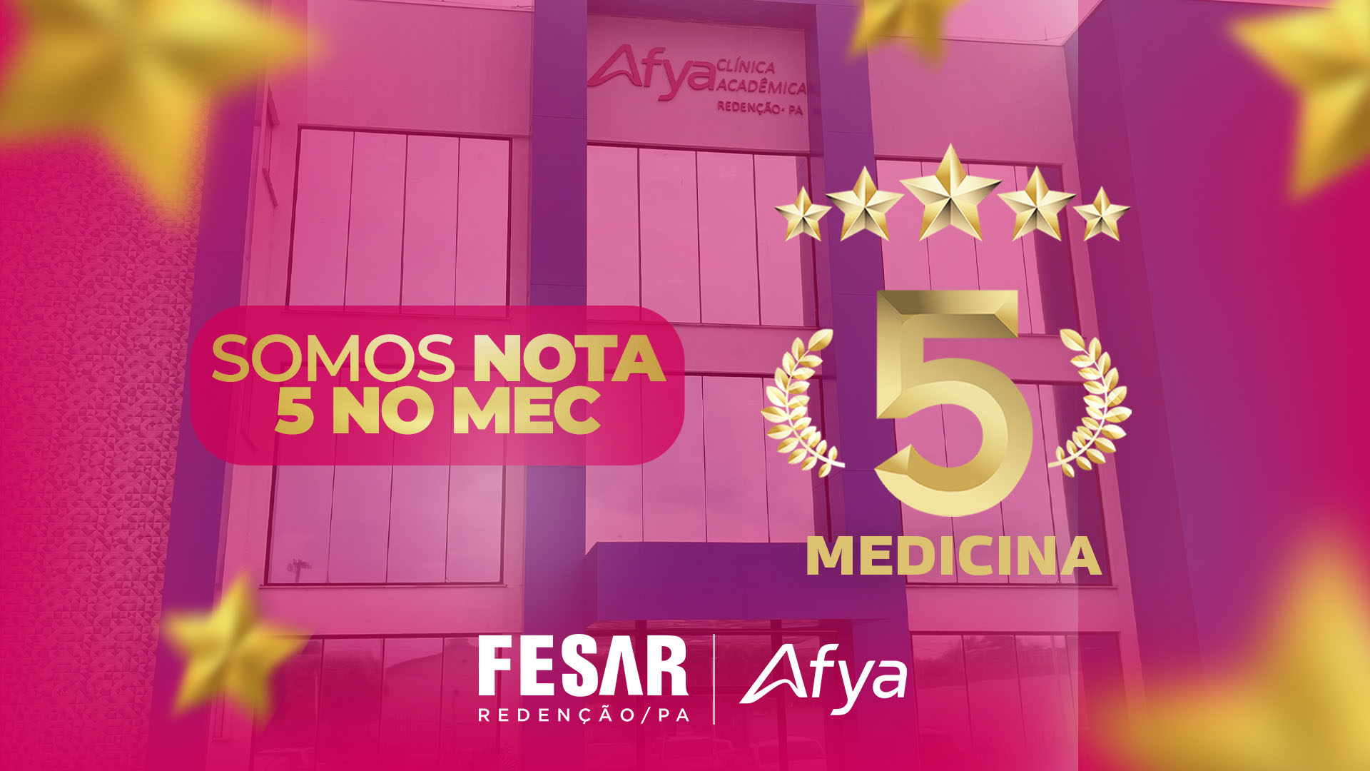 Medicina é Nota 5 no MEC