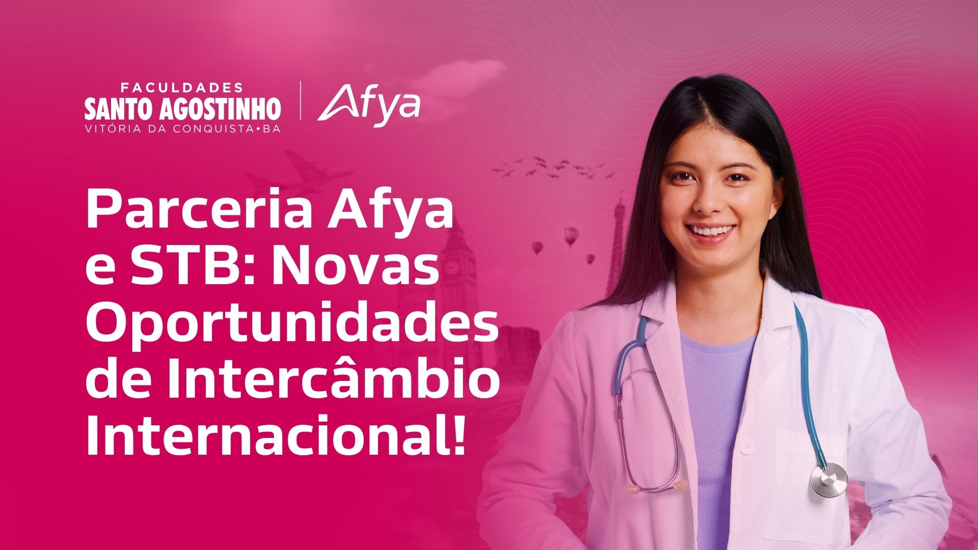 Afya e STB Firmam Parceria para Ampliar Oportunidades de Intercâmbio Internacional
