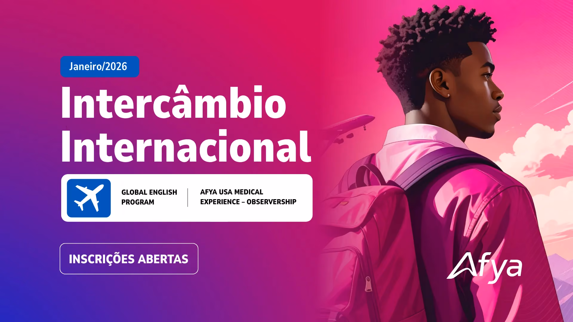 Afya abre inscrições para Programas de Intercâmbio Internacional