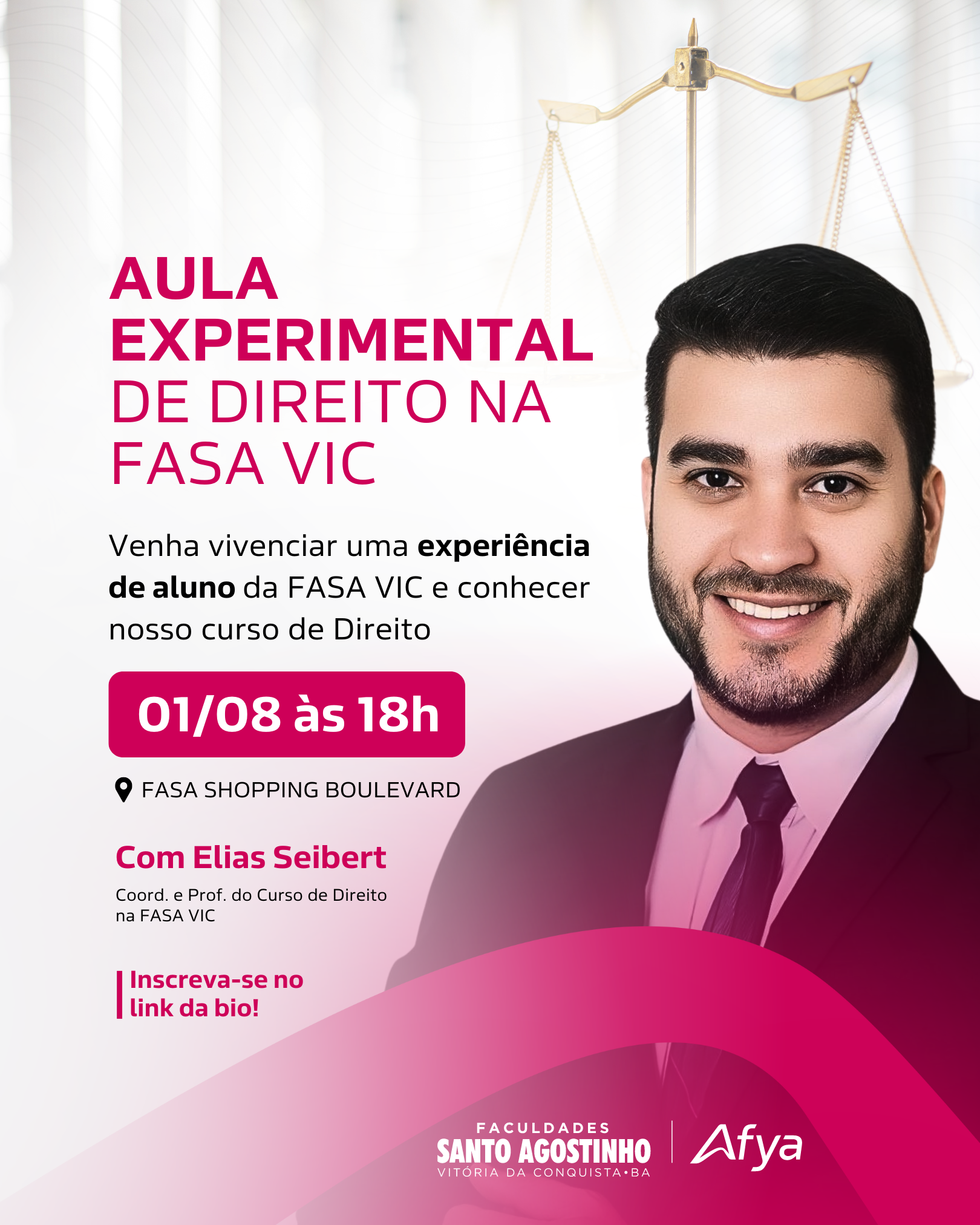 Aula Experimental | Direito FASA VIC