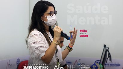 Piscóloga da FASAVIC - Mila Motta