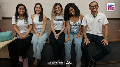 FASA DO BEM no IFBA VCA - Orientação e prevenção a saúde.
