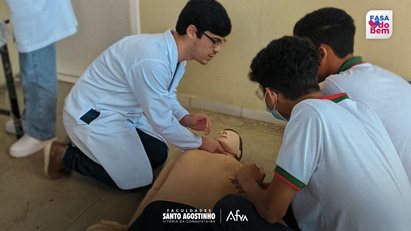 FASA DO BEM no IFBA VCA - Orientação e prevenção a saúde.