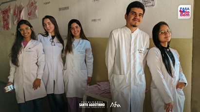 FASA DO BEM no IFBA VCA - Orientação e prevenção a saúde.