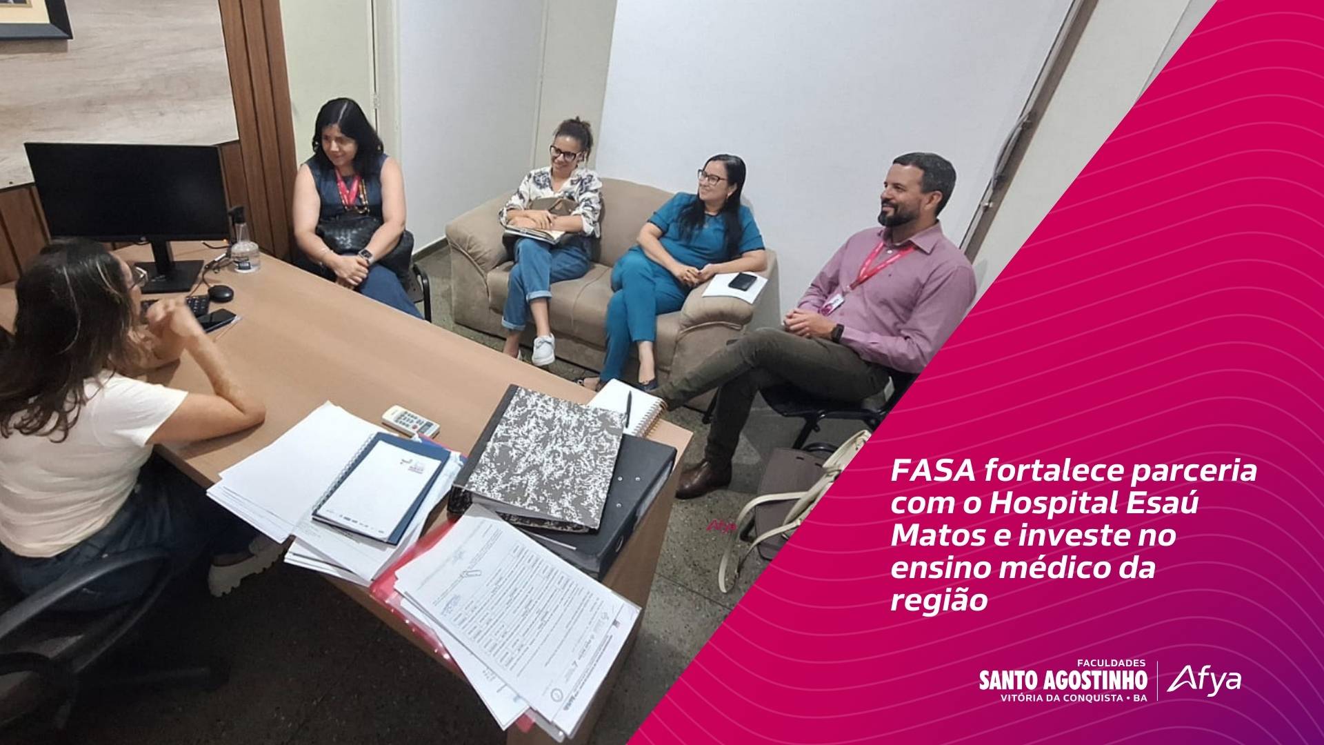 FASA fortalece parceria com o Hospital Esaú Matos e investe no ensino médico da região