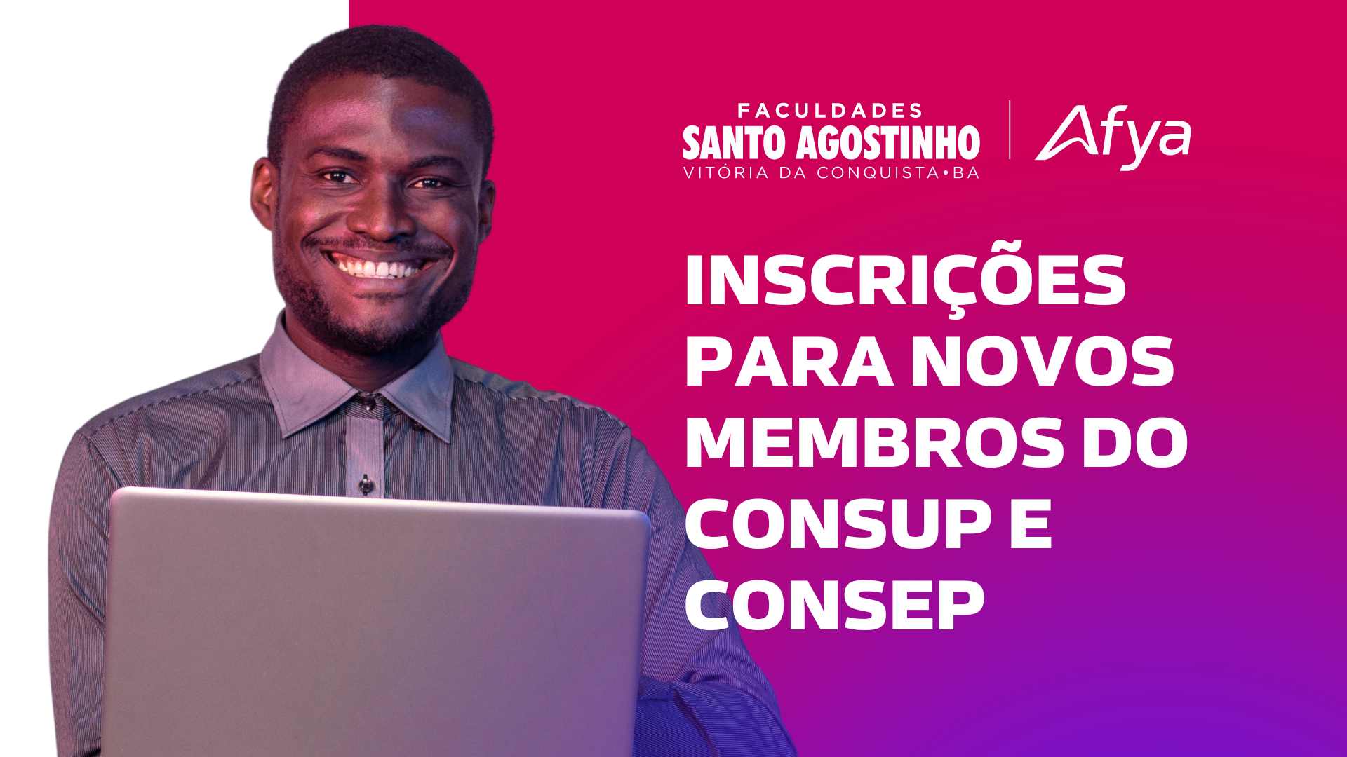 Inscrições Abertas para Novos Membros do CONSUP e CONSEPE