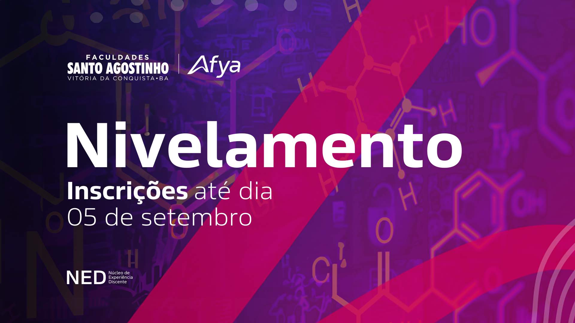 Inscrições Abertas para o Programa de Nivelamento 2024.2